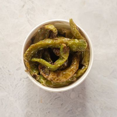 Fried Green Pepper Dish