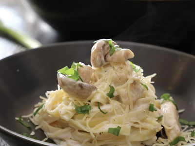 Fettuccine Steak Pasta