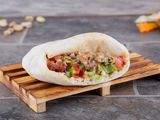 Foul Ghannouj sandwich