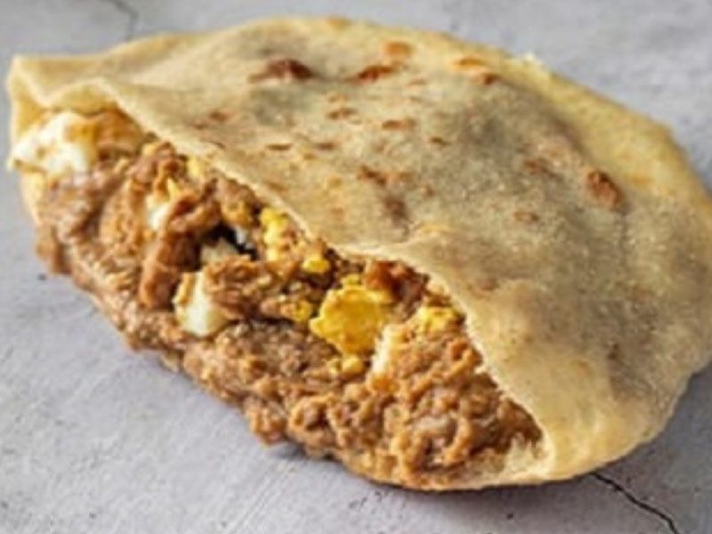 Foul With Omelette Sandwich