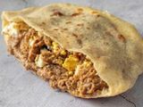 Foul With Omelette Sandwich