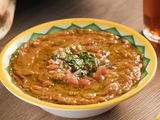 Foul with baladi ghee platter