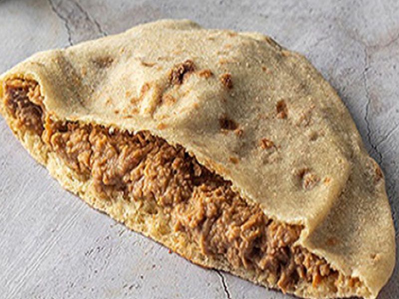 Foul With Baladi Ghee Sandwich