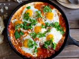 Foul With Shakshoka Sandwich