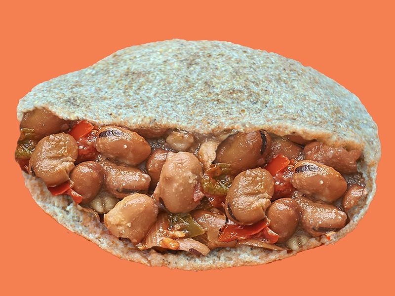 Foul With Salsa Sandwich