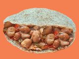 Foul With Salsa Sandwich