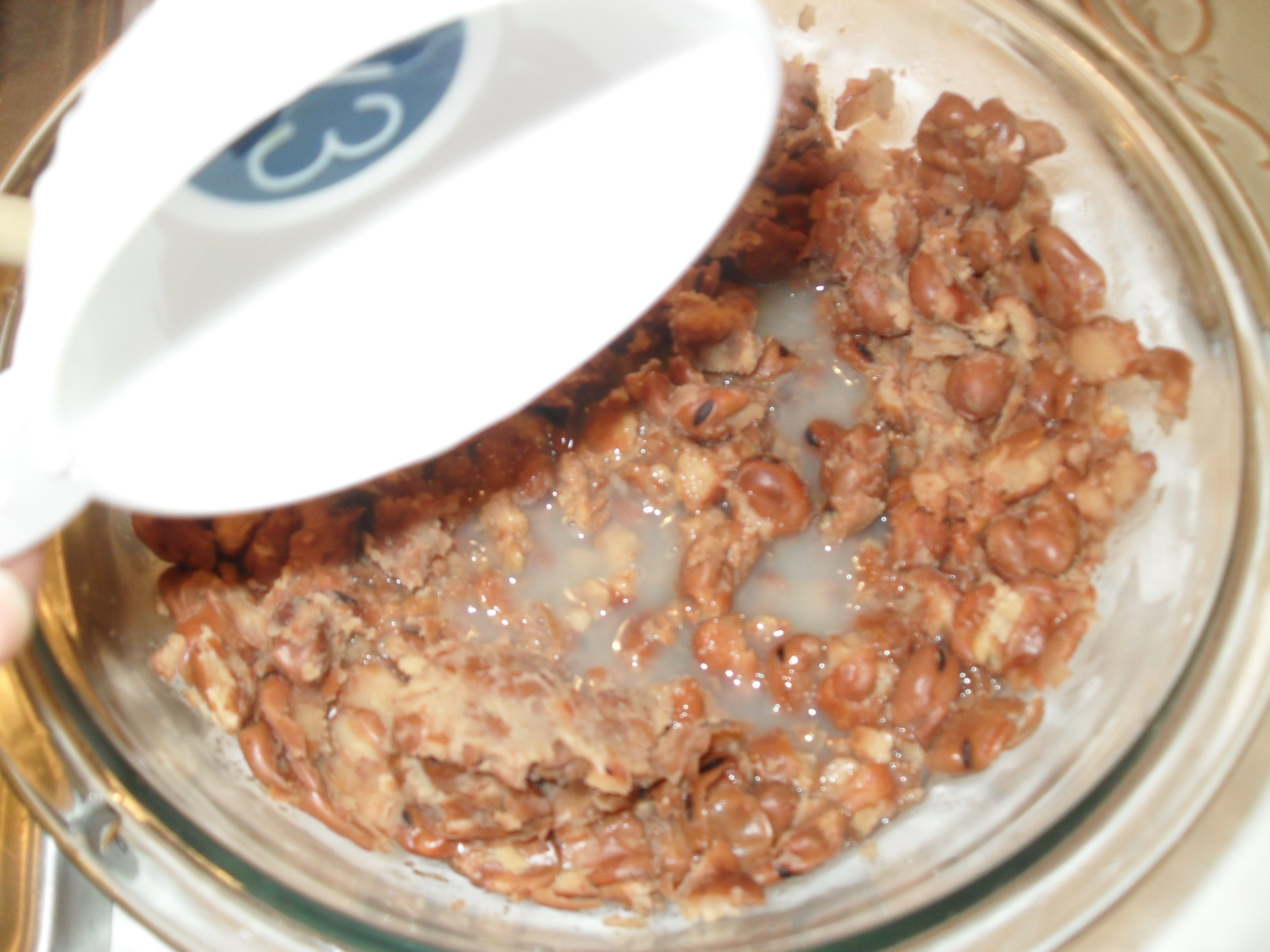 Foul Medames with Baladi Ghee.