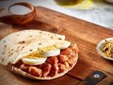 Foul With Boiled Eggs Sandwich