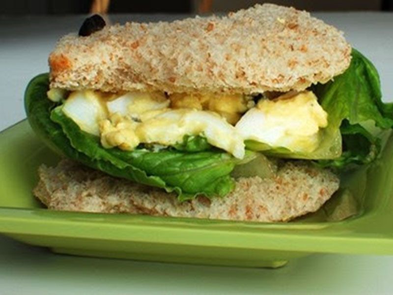 Foul With Boiled Eggs French Sandwich