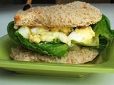 French Foul With Boiled Eggs Sandwich