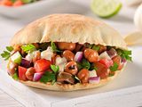 Foul With Olive Sandwich