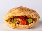 Foul With Salad Sandwich