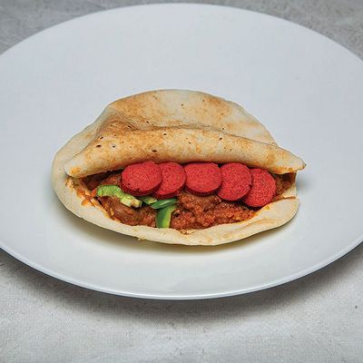 Foul hot dog Sandwich