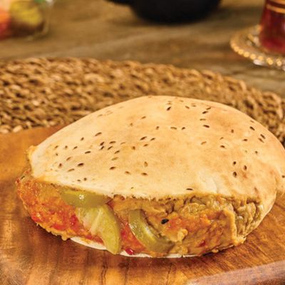 Foul with Pickled Lemons with Safflower