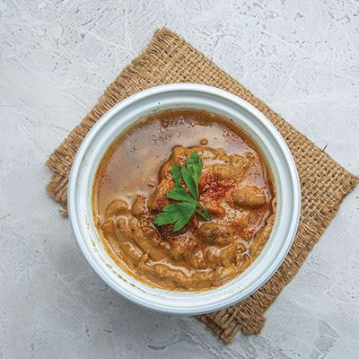 علبة فول منكهة