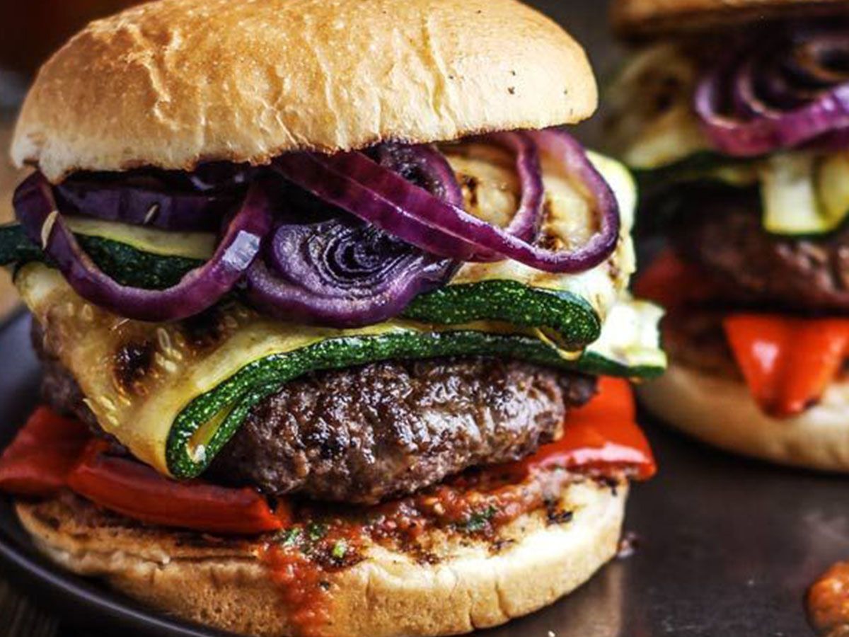Meat Volcano Burger