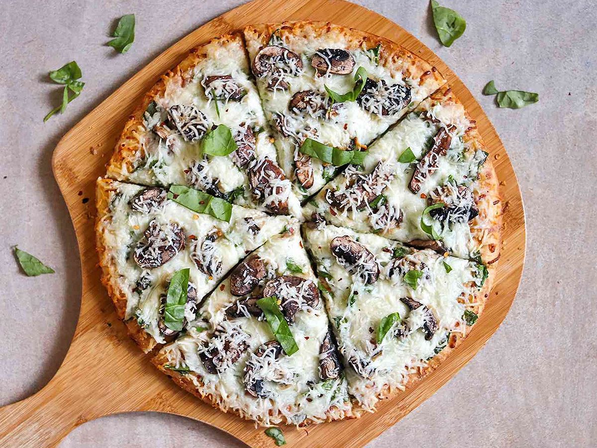 Fungi pizza.