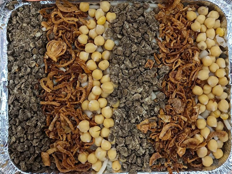 Medium Foil Koshary Platter