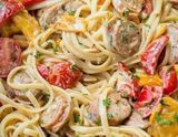 Oriental Sausage Pasta