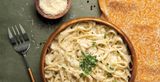 Chicken Fettuccine with Mushroom