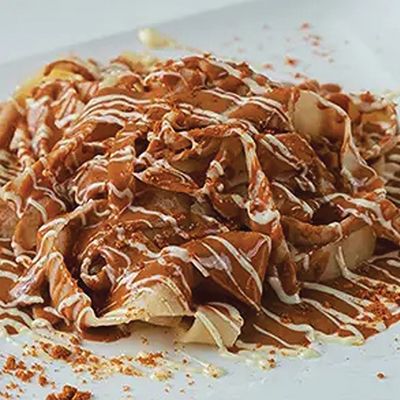 Fettuccine Crepe Pistachio
