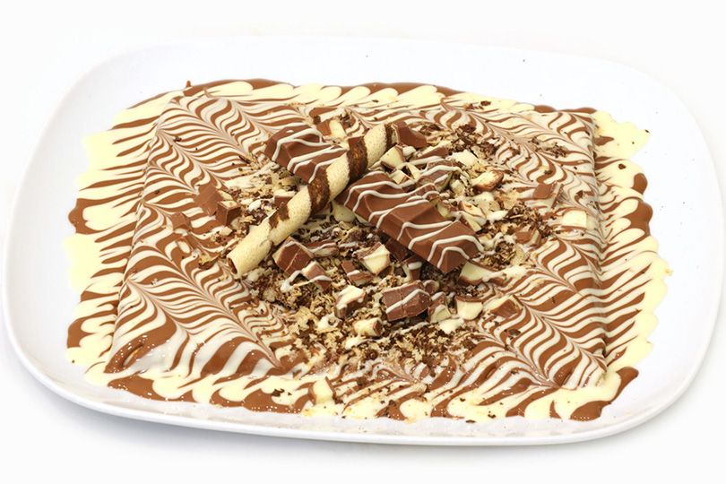 White Fettuccine Crepe