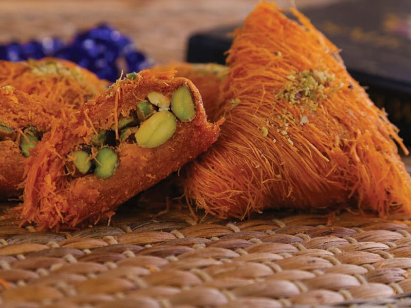 Kunafa Faisaliyat Pistachio