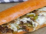 Philadelphia Cheese Stick Sandwich