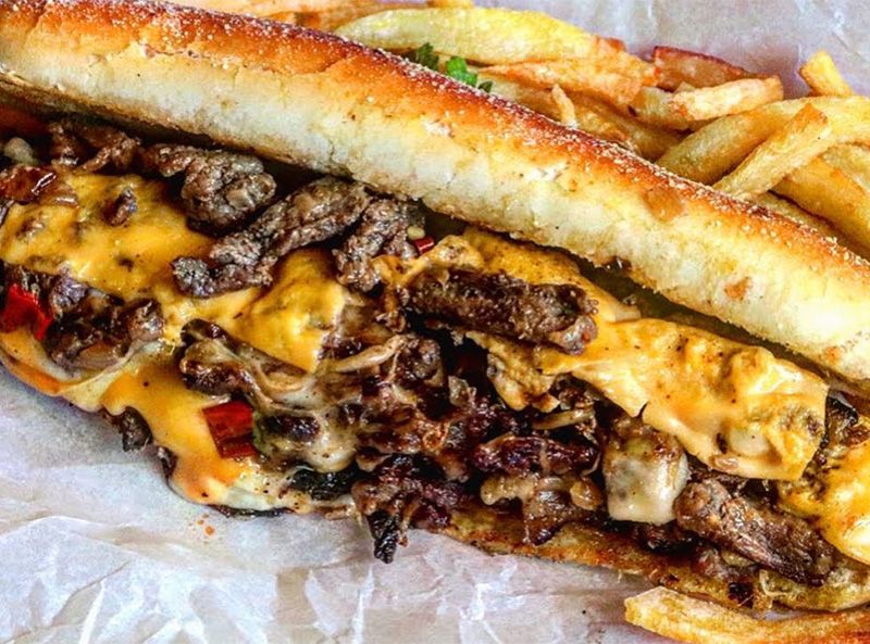 Philly Cheese Steak Sandwich