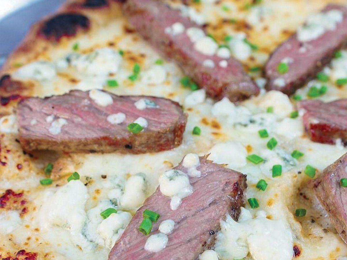 PHILLY CHEESE STEAK PIZZA