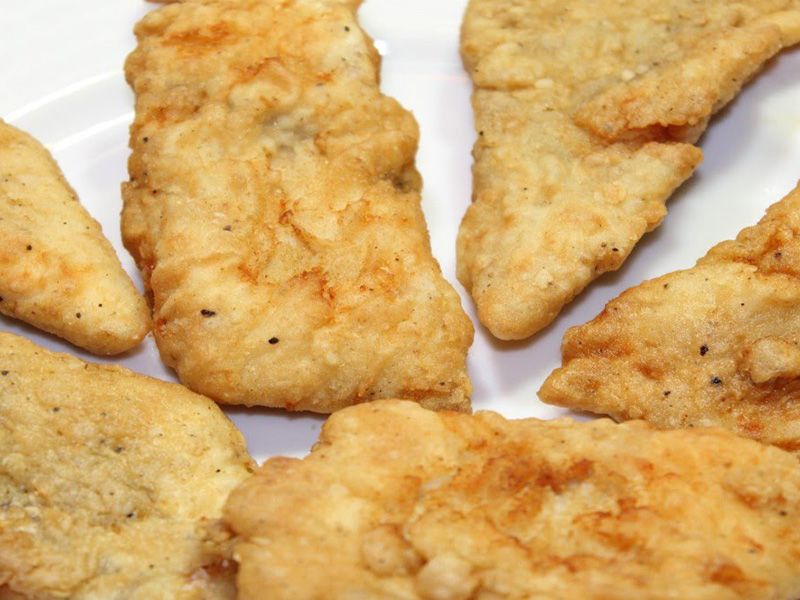 Fish Fillet With Squid Meal