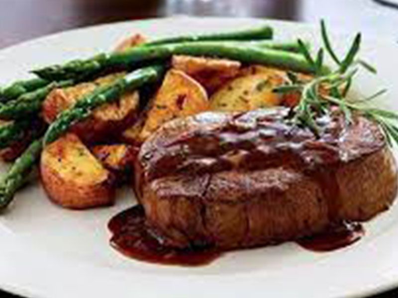 Grilled Fillet with Pomegranate Molasses