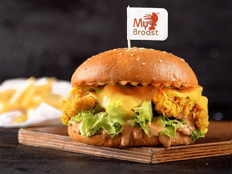 Chicken Fillet Round Sandwich