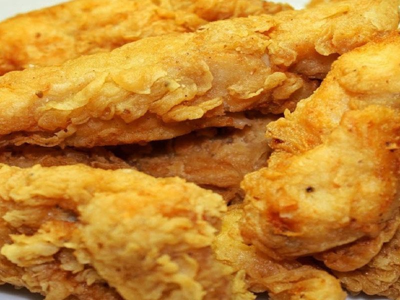 Fried Fingers Fish Fillet Platter