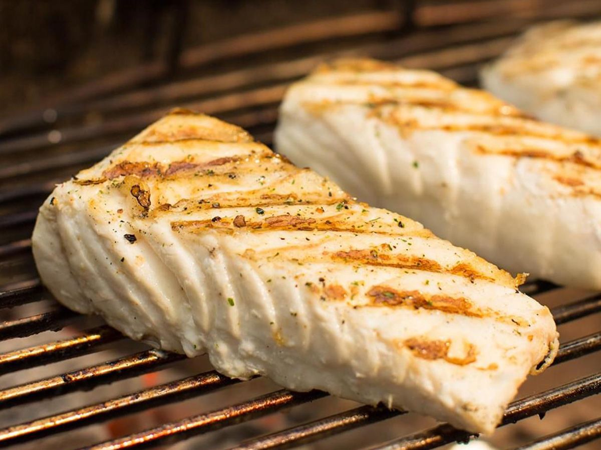 Grilled fillet sandwich