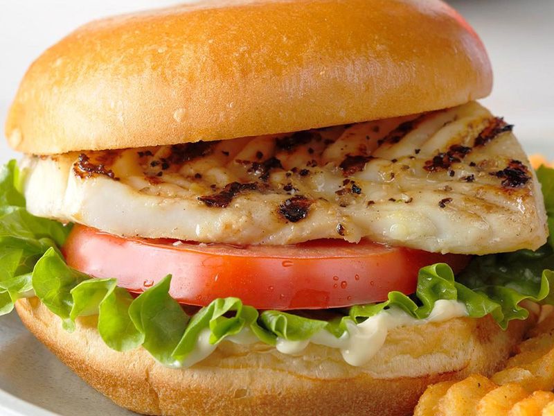 Fried Fish Fillet Sandwich