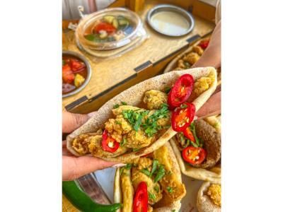 Baladi Fried Fillet Strips Sandwich