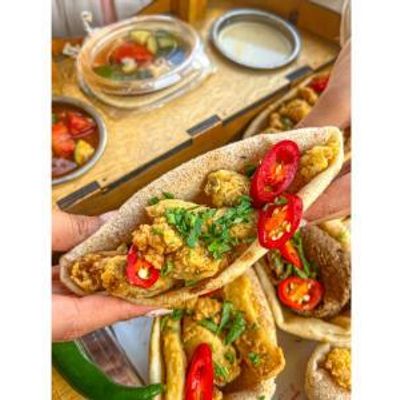 Baladi Fried Fillet Strips Sandwich