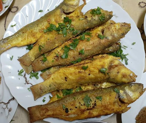 Fried Sea Bass Fish