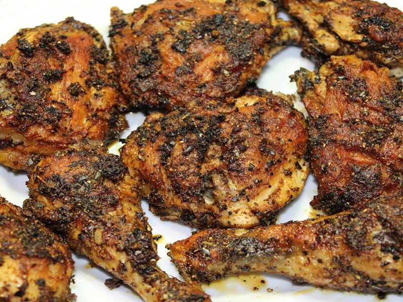 Whole Chicken Shish With Rice Meal