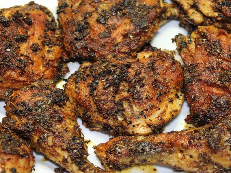 Whole Chicken Shish With Rice Meal