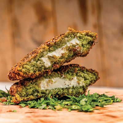 Falafel With Kiri Patty