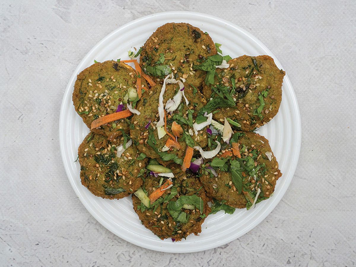 pastrami Falafel Patty