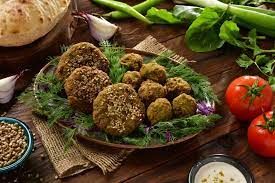 Stuffed Falafel Patty