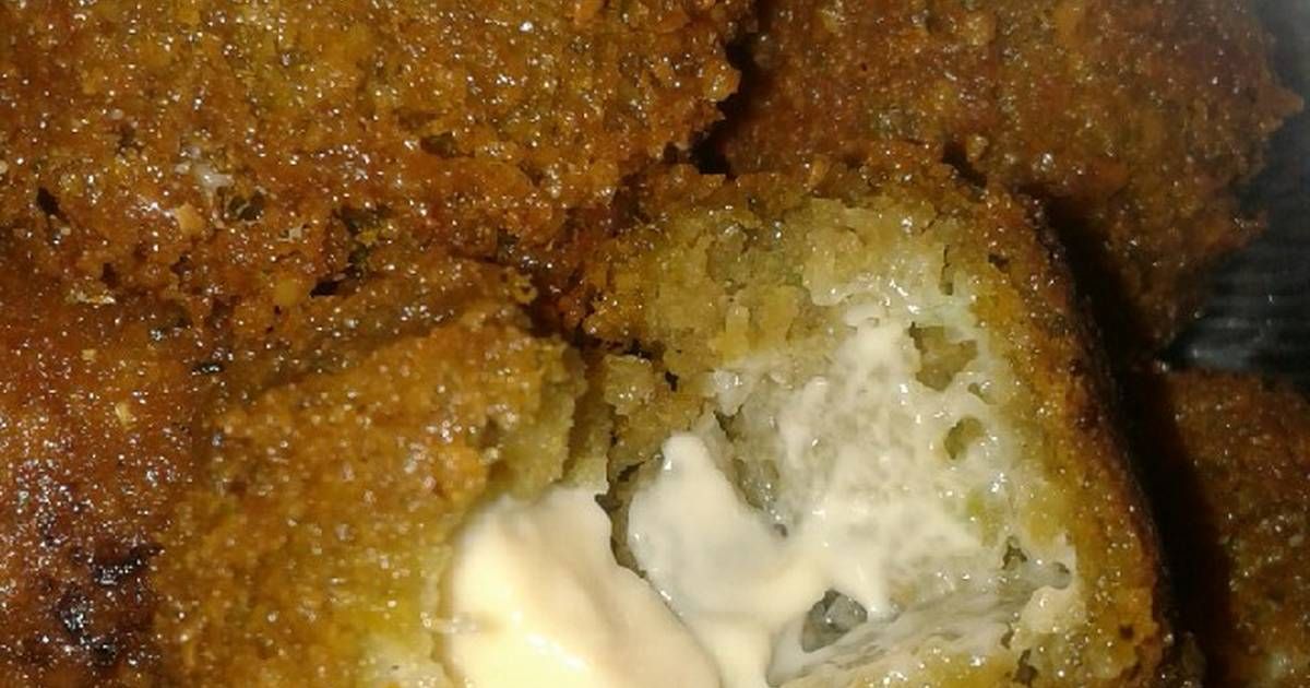Falafel With Kiri Cheese Patty