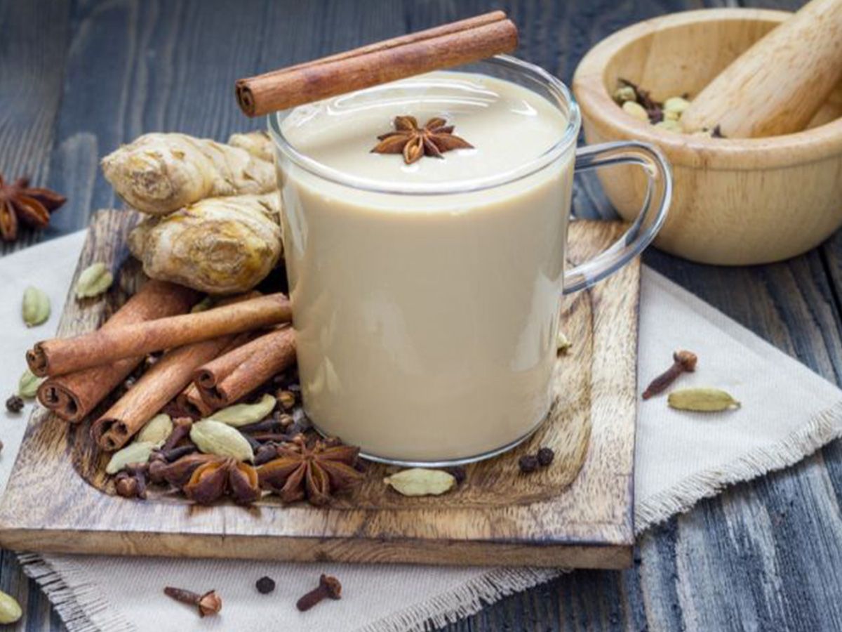 Cinnamon Ginger Milk