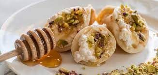 Qeshta With Honey And Pistachio