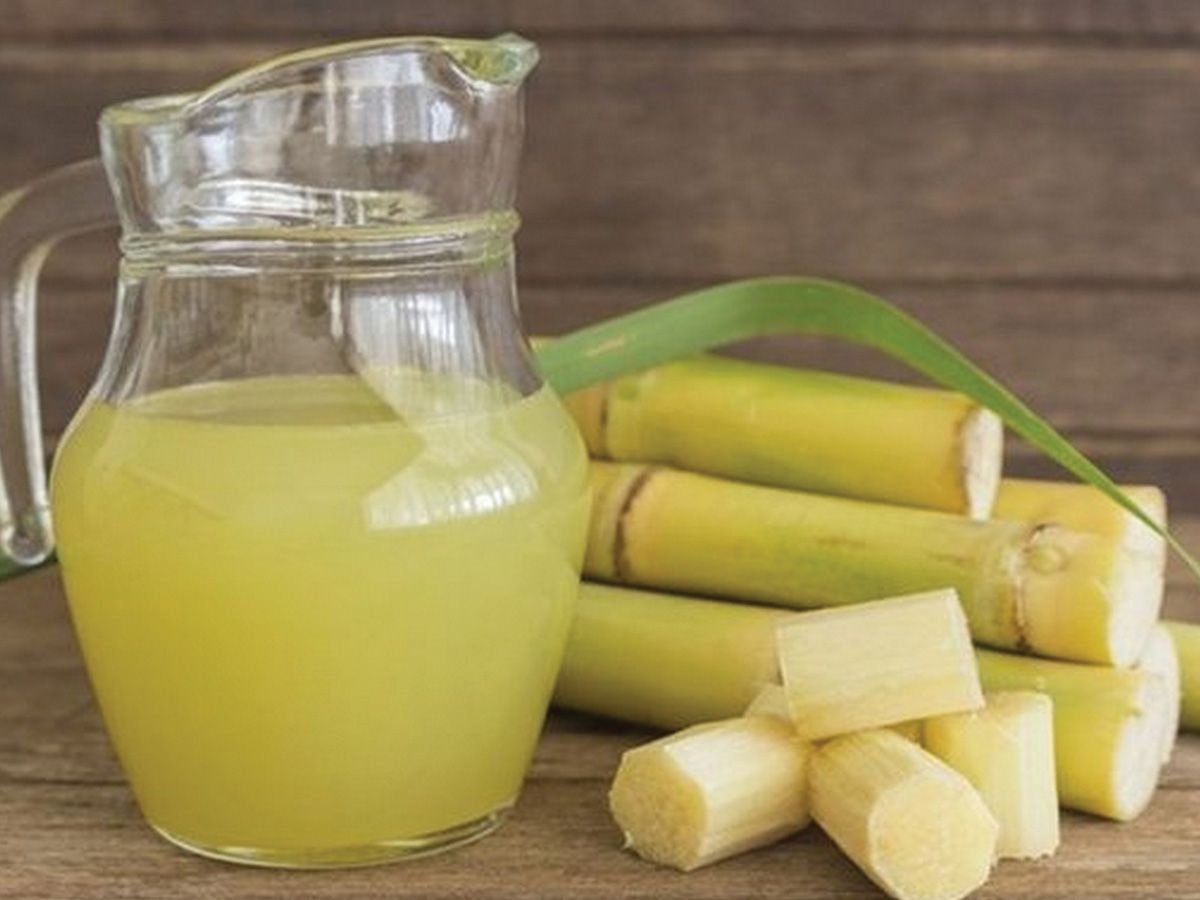 Orange Sugarcane juice