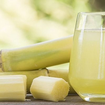 Sugarcane with milk