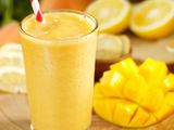 Sugarcane With Mango Juice